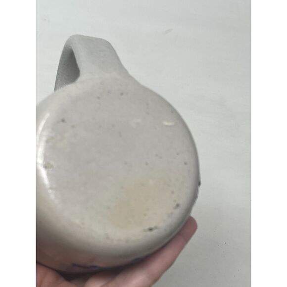 SALMON FALLS Salt Glaze Stoneware 16 oz Coffee Mug BLUEBERRY Basket Vintage - Picture 3 of 6